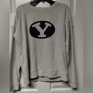 BYU SWEATSHIRT.  SZ L